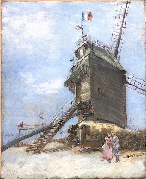 Картина Ван Гога Мулен де ла Галетт 1886